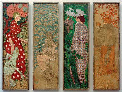 Women in the Garden by Pierre Bonnard